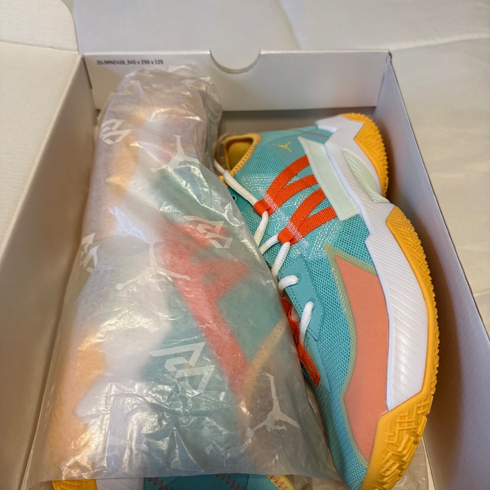 NIKE AIR JORDAN ONE TAKE II 2 RUSSEL WESTBROOK TROPICAL TWIST SZ 11 [CW2457-300]